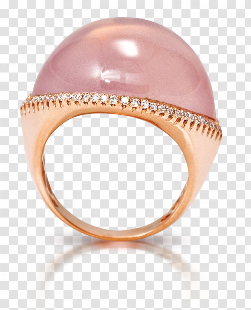 Ring Jewellery Neenah Gemstone Rose Quartz - Fashion Accessory - Wedding Rings Transparent PNG