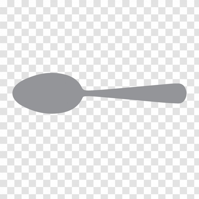 Spoon White Line - Cutlery Transparent PNG