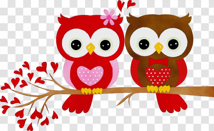 Valentine's Day Owl Image Gift Clip Art - Bird Transparent PNG