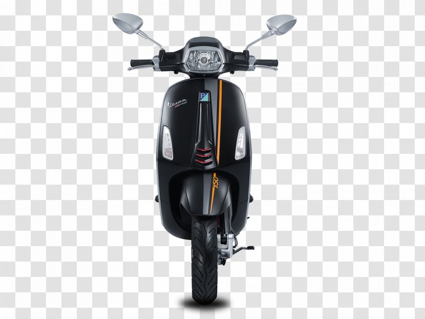 Scooter Piaggio Vespa GTS Sprint - Fourstroke Engine Transparent PNG