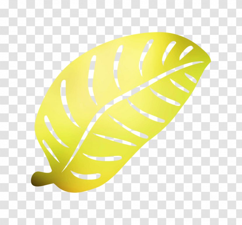 Yellow Leaf Product Design - Plant Transparent PNG