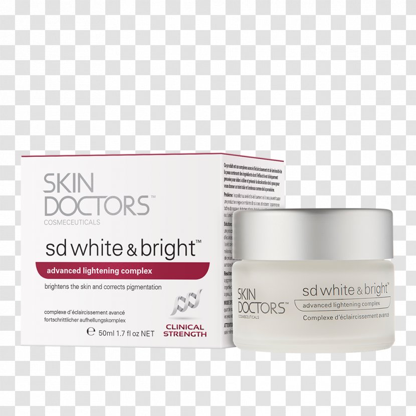 Cream Lotion Skin Doctors SD White & Bright Whitening Cosmetics - Sd - Unwanted Prevention Transparent PNG