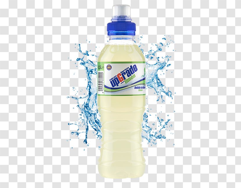 Mineral Water Fizzy Drinks Bottles Sports & Energy - Plastic Bottle - Splash Transparent PNG