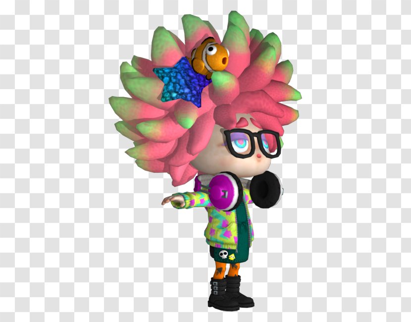 Figurine Character Animated Cartoon - Splash Splatoon Transparent PNG