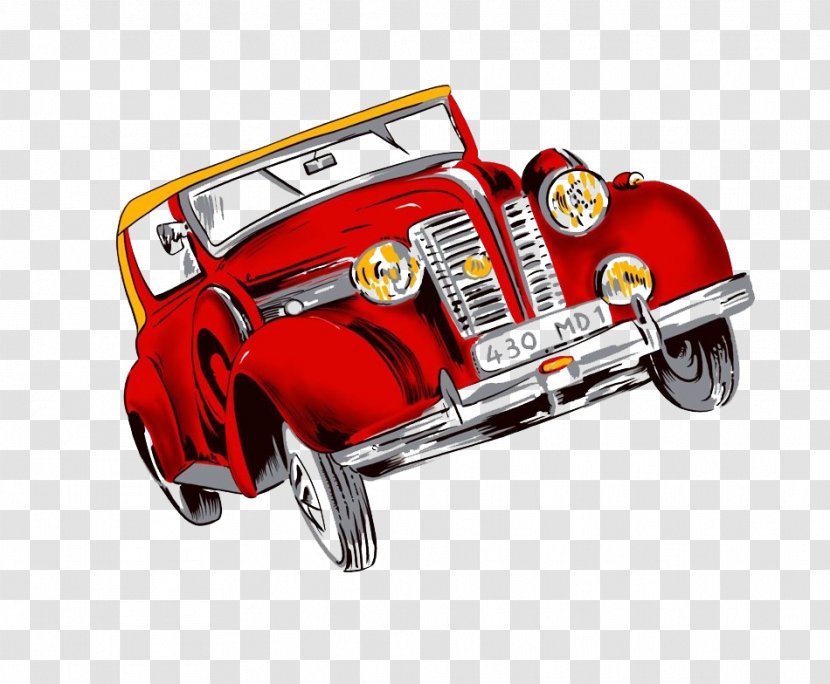Car Red Vehicle Illustration - Play Transparent PNG