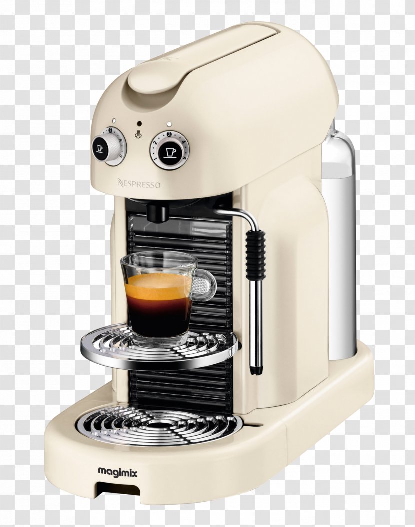Magimix Nespresso M 400 Maestria Espresso Machine - Home Appliance - Ivory Coffeemaker MachinesNespresso Transparent PNG