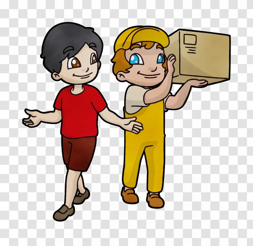 Friendship Thumb Human Character Boy - Paint - Pleased Gesture Transparent PNG