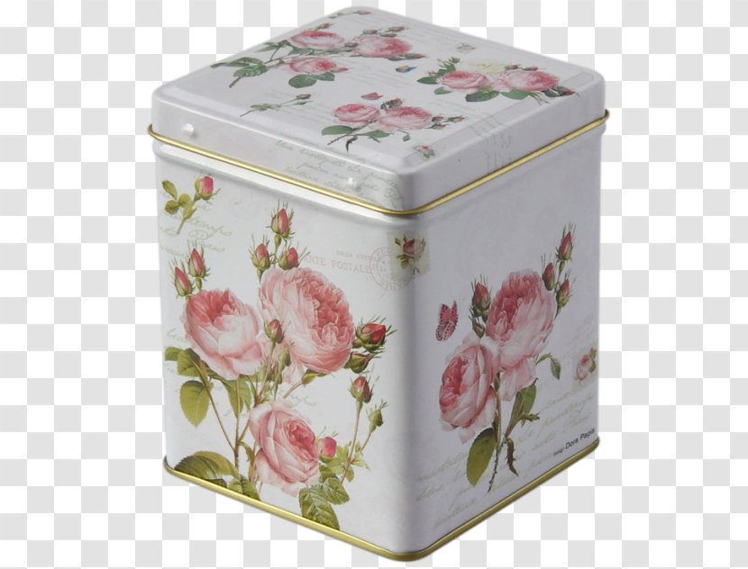 Box Tea Rectangle Lid Gram - Tree - Romantic Roses Transparent PNG
