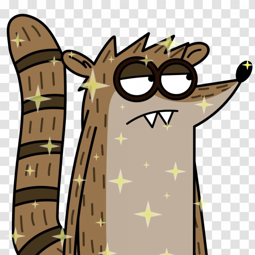 Rigby Mordecai Drawing Raccoon - Photography Transparent PNG