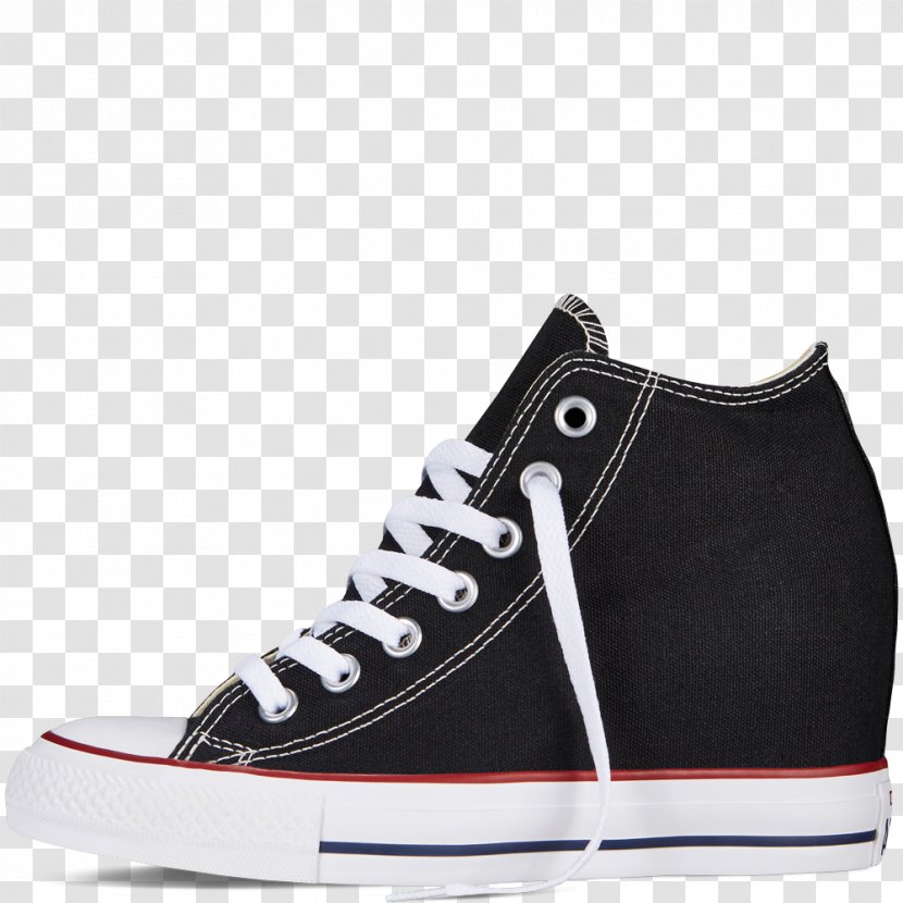 Chuck Taylor All-Stars Converse High-top Wedge Sneakers - Black - Nike Transparent PNG