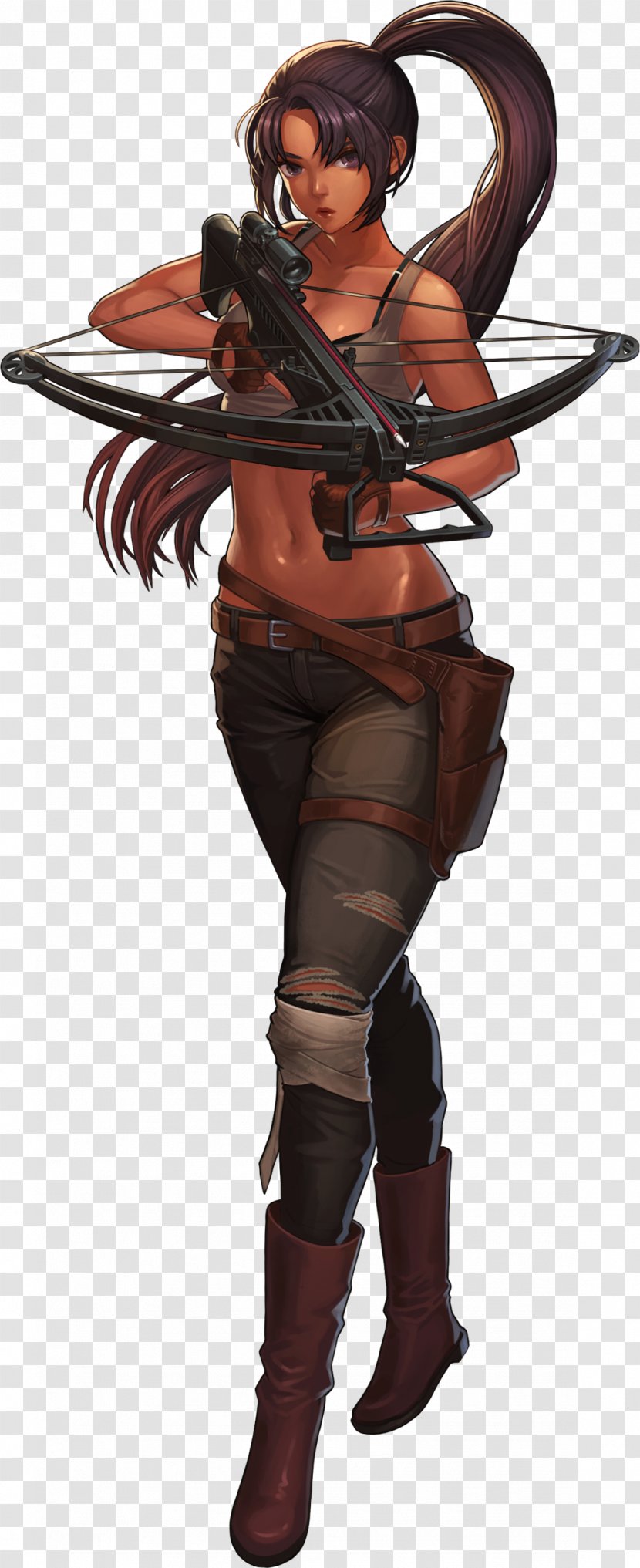 Black Survival Character Android Game Transparent PNG