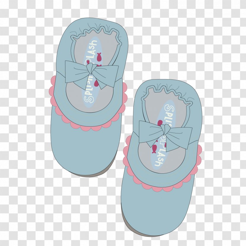 Flip-flops Shoe High-heeled Footwear Designer - Watercolor - Girls Shoes Transparent PNG