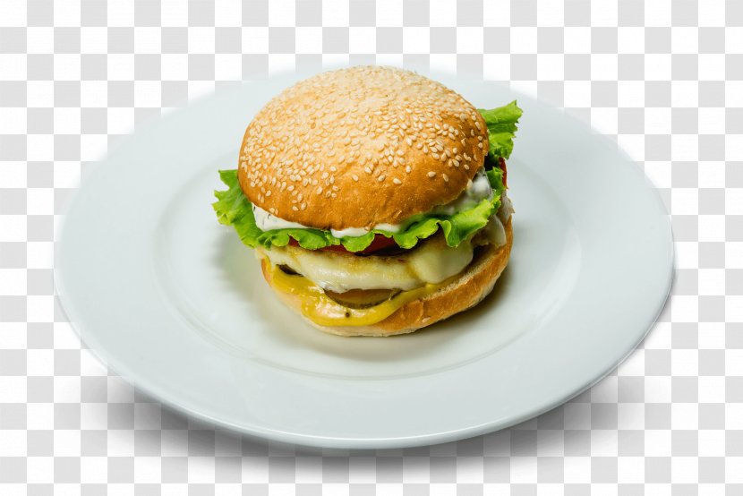 Hamburger Salmon Burger Cheeseburger Buffalo McDonald's Big Mac - Fried Food - Pizza Transparent PNG