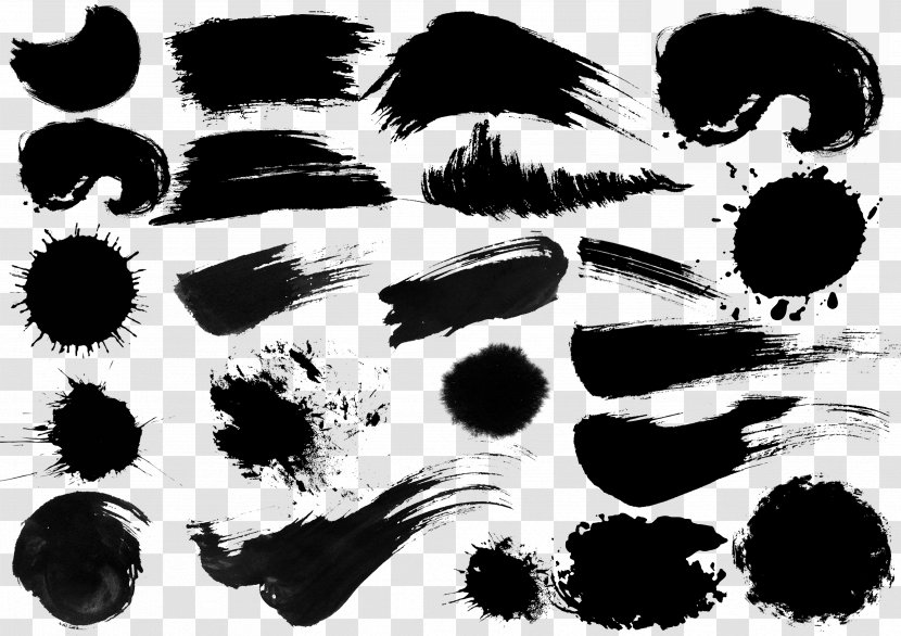 Ink Brush Fudepen Image Calligraphy - Brosher Poster Transparent PNG