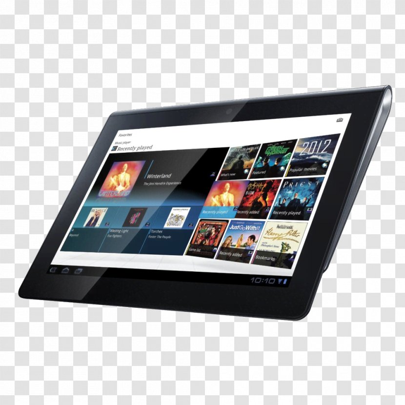 Sony Xperia Tablet S Computer 索尼 Android Transparent PNG