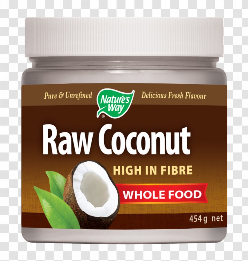 Raw Foodism Organic Food Coconut Oil Trans Fat - Polyunsaturated - Fresh Transparent PNG