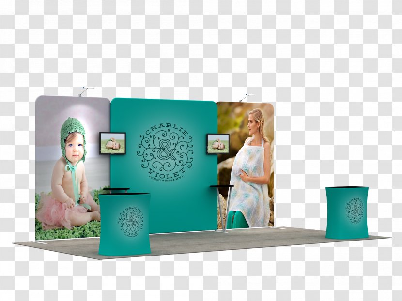 Advertising Display Stand Trade Show Printing Textile - Exhibtion Transparent PNG