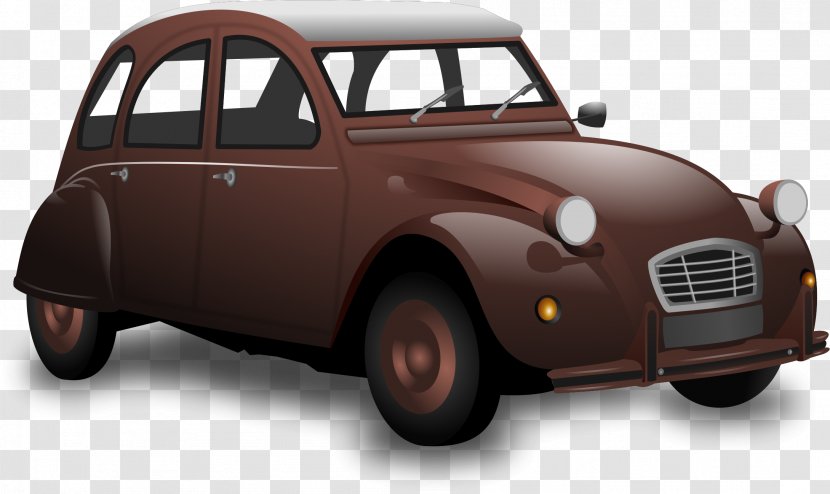 Classic Car Vintage Antique Clip Art - Vector Transparent PNG