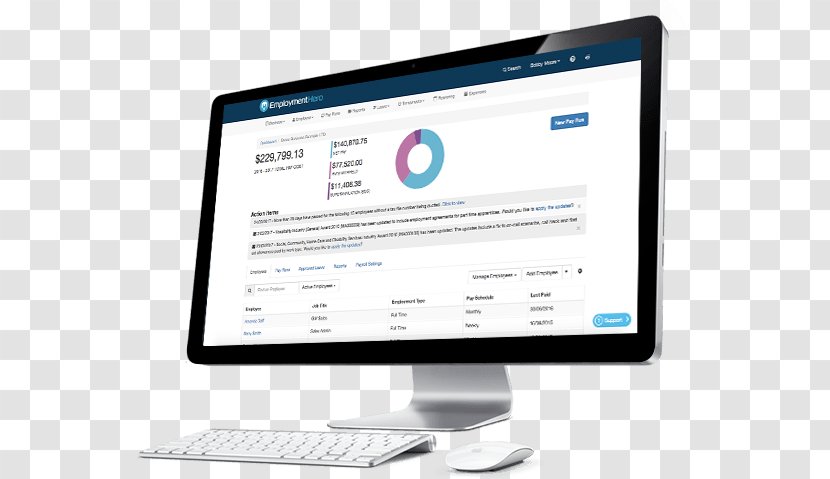 Computer Monitors CommuniGator Ltd Marketing - Payroll Software Transparent PNG