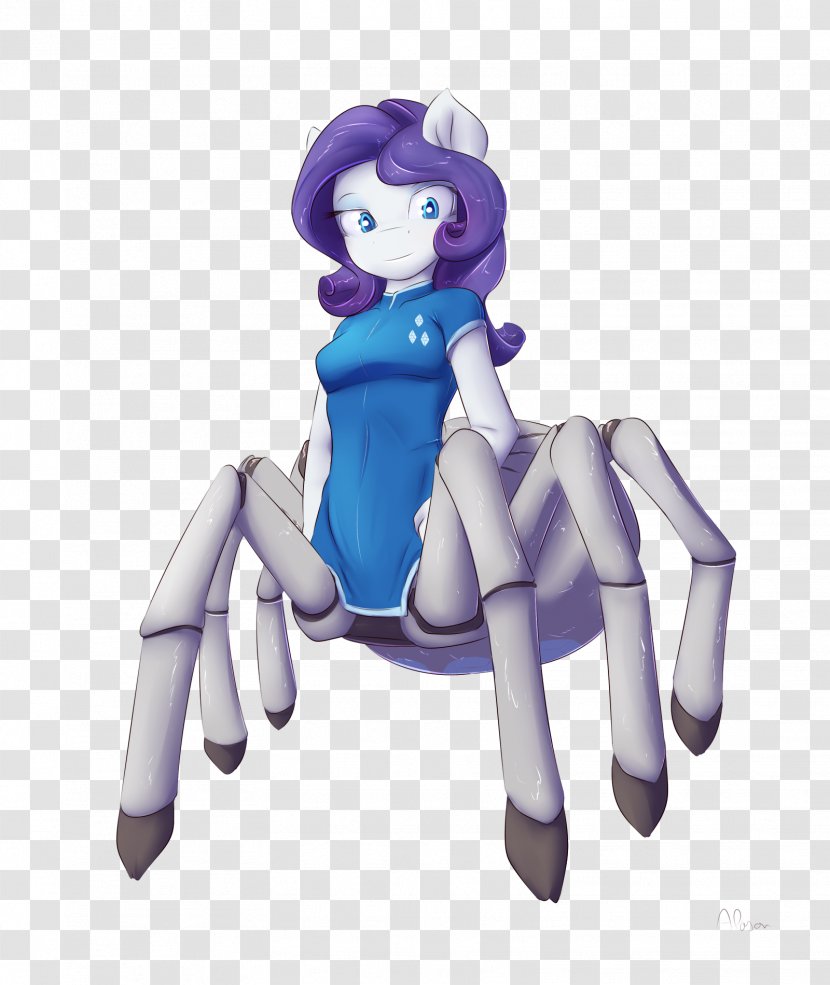 Spider Pony Rarity Female - Woman Transparent PNG