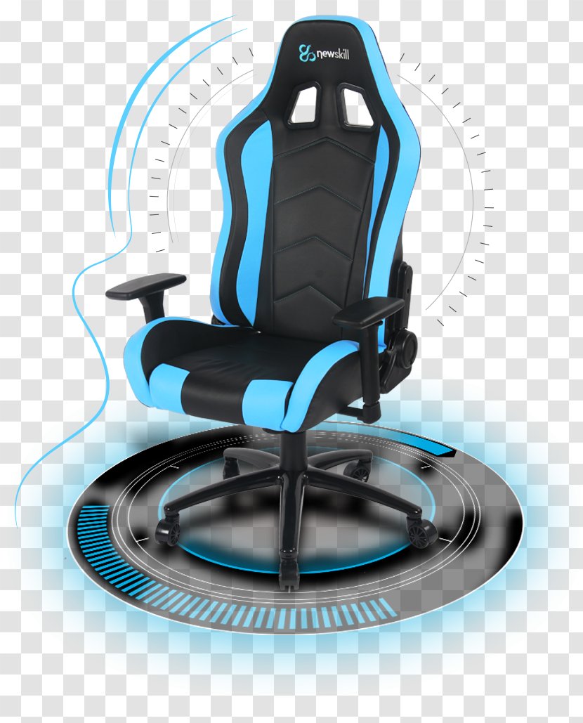 Chair Gamer Recliner Fauteuil Study - Gaming Transparent PNG