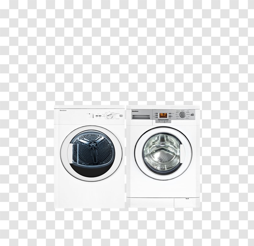 Clothes Dryer Laundry Washing Machines Blomberg WM 77120 NBL01 - Timer - Front Ensemble Transparent PNG