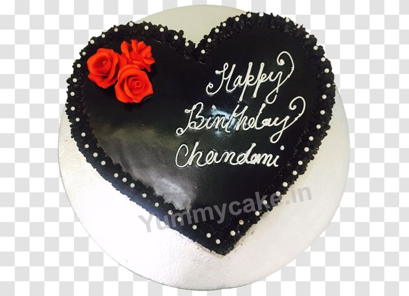 Chocolate Cake Decorating Cupcake Ganache - Fondant Icing - Heart Shape Transparent PNG