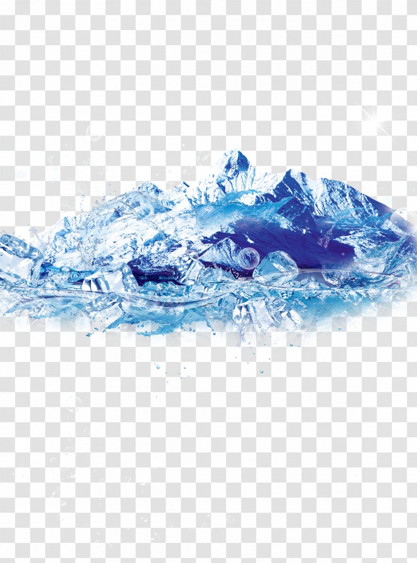 Iceberg Fundal Icon - Water Transparent PNG