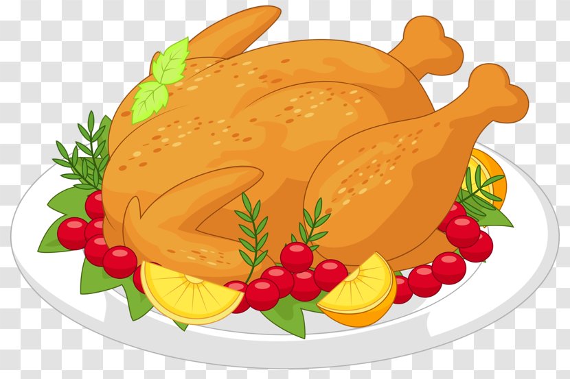 Turkey Meat Thanksgiving Clip Art - Animation - Cooked Chicken Transparent PNG