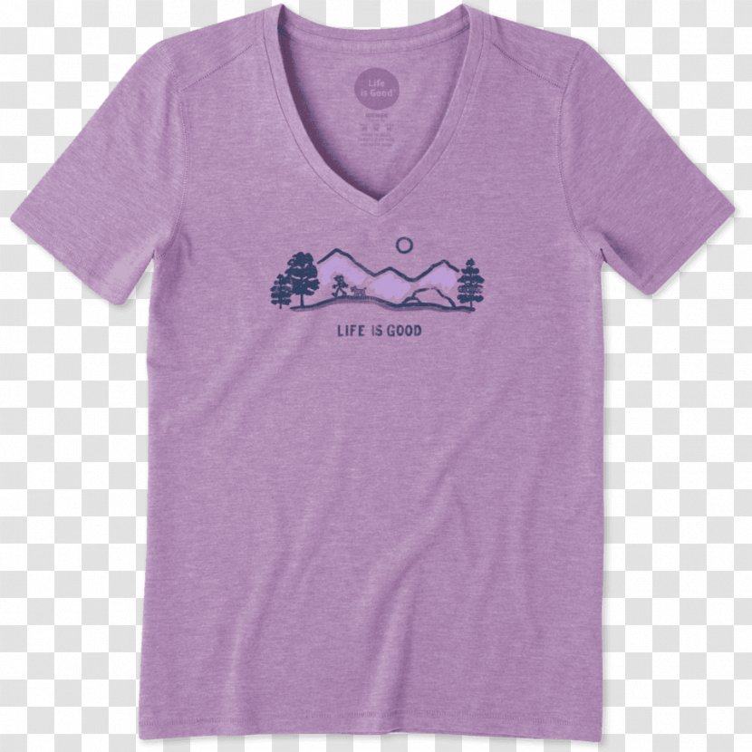 T-shirt University Of Massachusetts Amherst Clothing Sleeve - Purple Transparent PNG