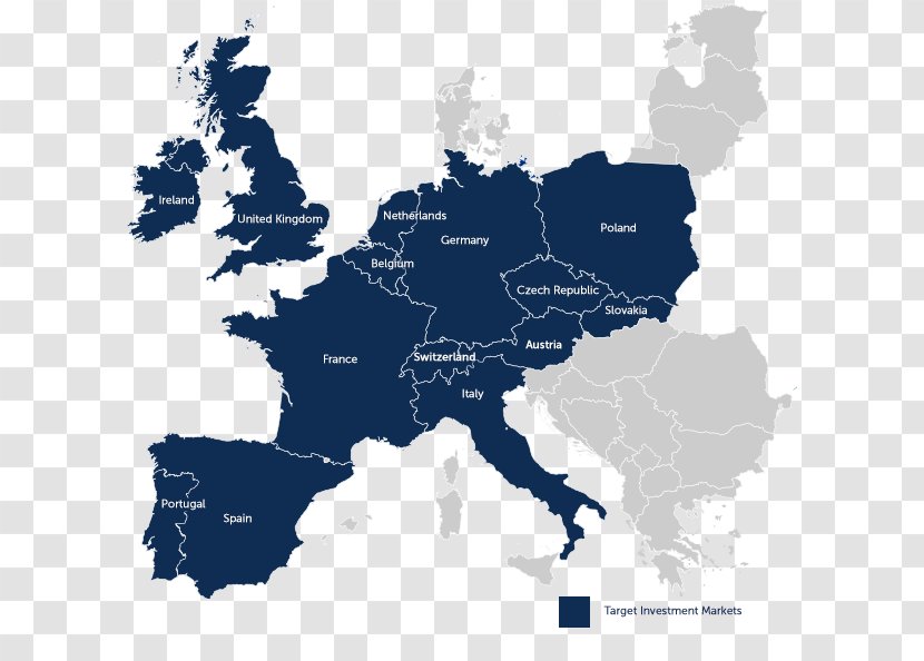 Blank Map World Mapa Polityczna - Of Europe Transparent PNG