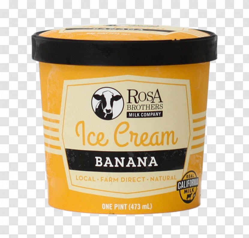 Ice Cream Rosa Brothers Milk Company Dairy Products Flavor - Ingredient - Artificial Banana Tree Transparent PNG