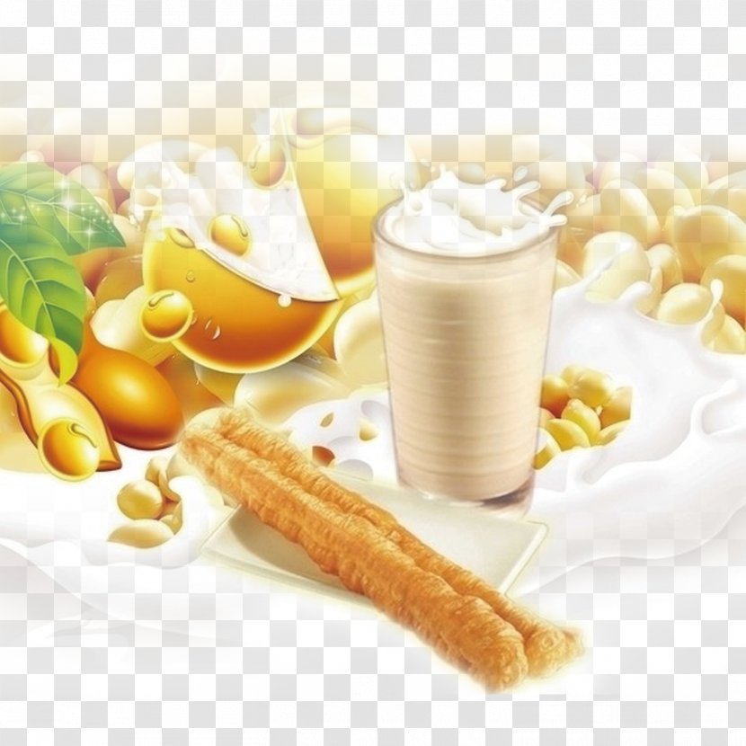 Yonghe Soy Milk District Youtiao Breakfast - Flavor - Nutritious Transparent PNG