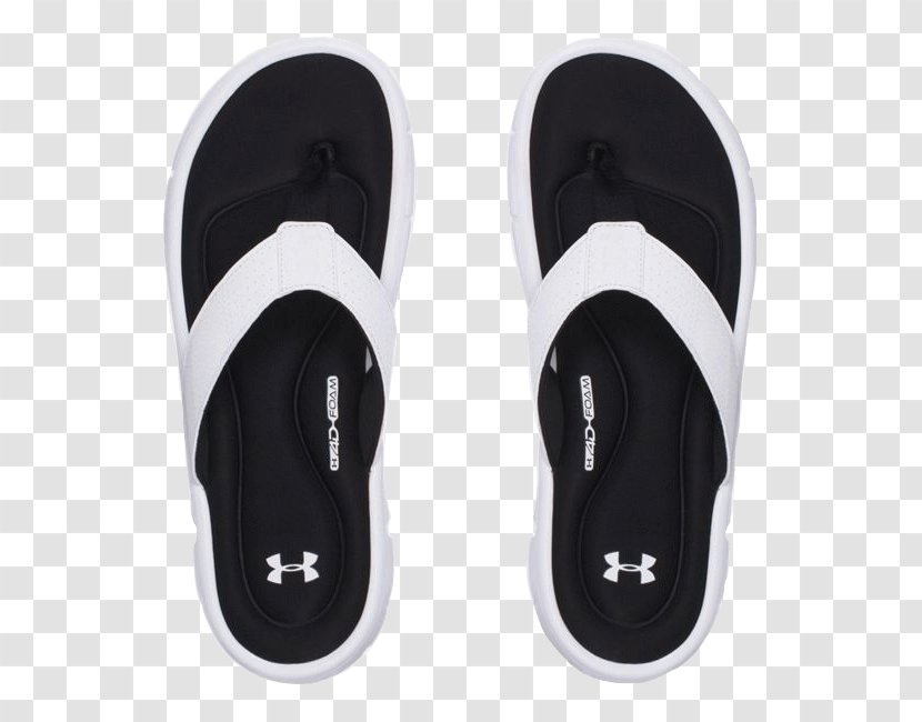 Slipper Men's UA Ignite II Sandals Under Armour Shoe - Flip Flops - Messi Goal Practice Transparent PNG