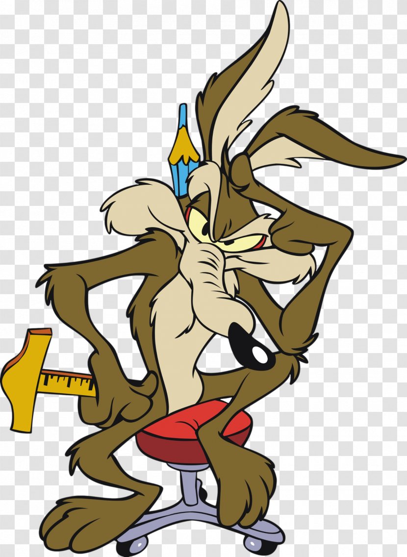 Wile E. Coyote And The Road Runner Daffy Duck Looney Tunes - Mythical Creature Transparent PNG