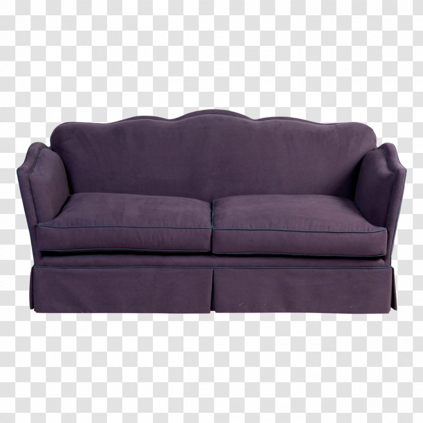 Loveseat Sofa Bed Slipcover Couch Comfort - Purple Transparent PNG