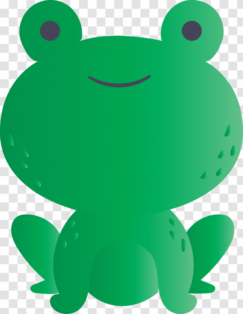 Green Frog True Frog Symbol Transparent PNG