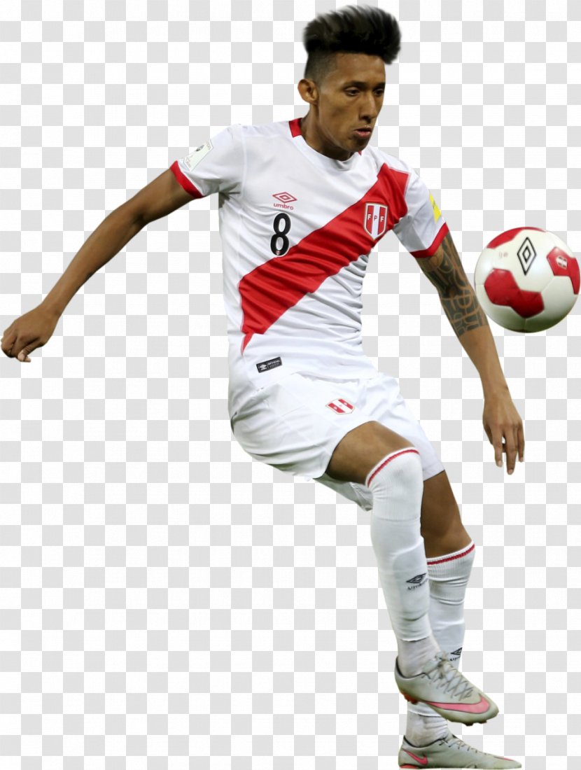 Christofer Gonzáles Peru National Football Team Jersey Sport - Rendering - Shoe Transparent PNG