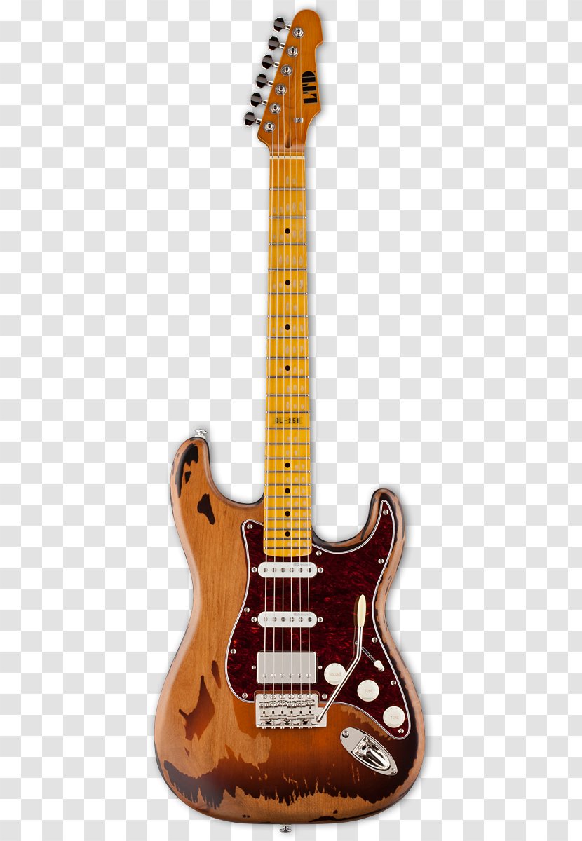 Fender Stratocaster Telecaster ESP LTD Gary Holt Signature Model GH600EC Electric Guitar - Acoustic Transparent PNG