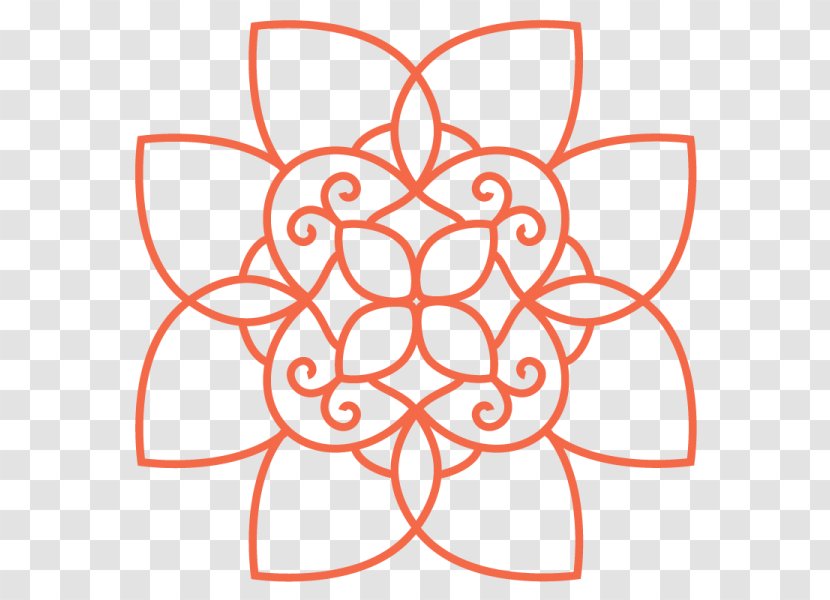 Rangoli Drawing Clip Art - Symmetry - Mandala Cliparts Transparent PNG