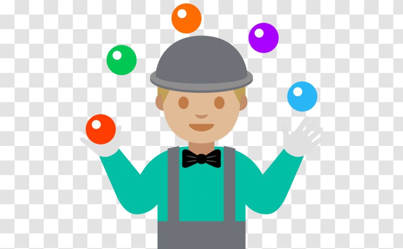 Juggling Android Emoji Clip Art - Smile Transparent PNG