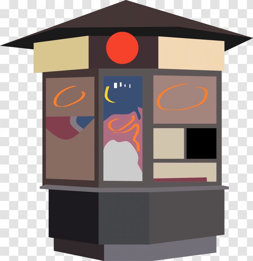 Kiosk Clip Art - Windows Metafile - Vector Medieval Houses Transparent PNG