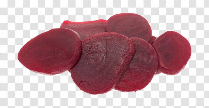 Common Beet Beetroot - Purple Head Slices Transparent PNG