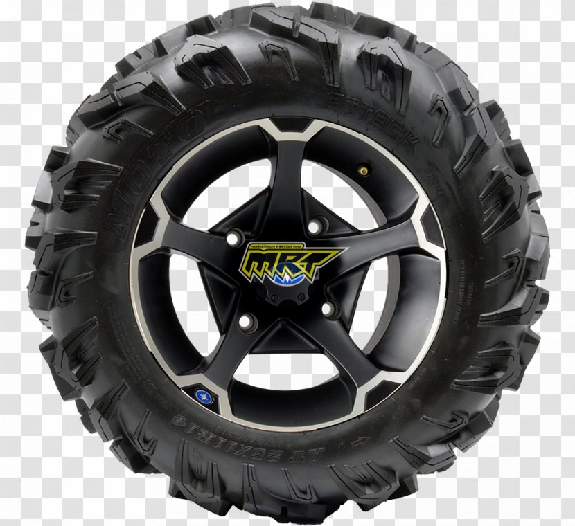 Tread Motor Vehicle Tires All-terrain Ply Flat Tire - Automotive - Beach Cart Wheels And Transparent PNG