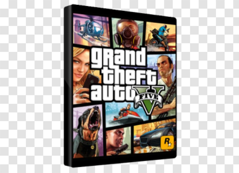 Grand Theft Auto V Auto: Chinatown Wars Online III - Playstation 4 - Display Advertising Transparent PNG