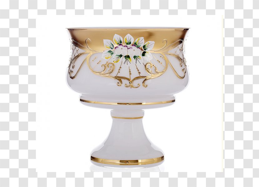 Vase Bohemia Porcelain Tableware Cobalt Glass Transparent PNG