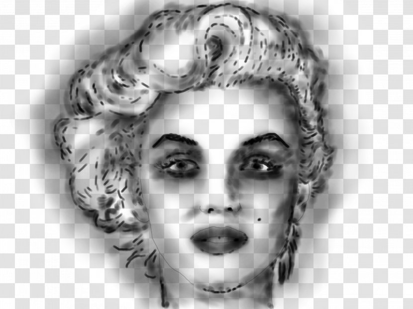 Marilyn Monroe Acoustic Guitar Ibanez Eyebrow - Paper - Marylin Transparent PNG