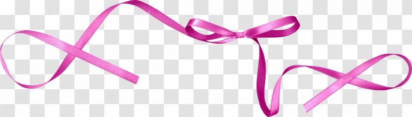Ribbon Gratis Shoelace Knot - Magenta Transparent PNG