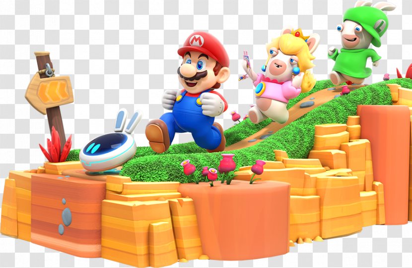 Mario + Rabbids Kingdom Battle Donkey Kong Bros. Nintendo Switch Princess Peach Transparent PNG