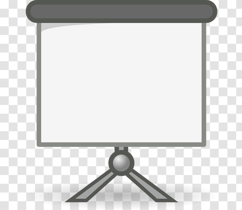 Projection Screens Computer Monitors Projector Clip Art - Roll Up Banners Transparent PNG